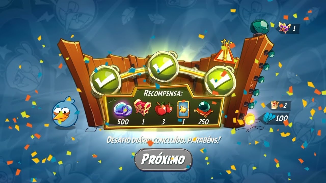 Angry Birds 2 Dally Challenge-Truesday: Blue's Brawl (13/Jan/2026)
