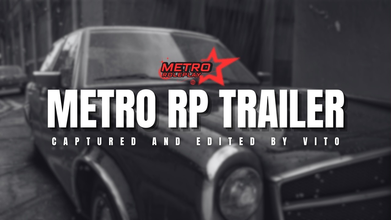 GTA V 4K Ultra Graphics | METRO RP | Cinematic Trailer