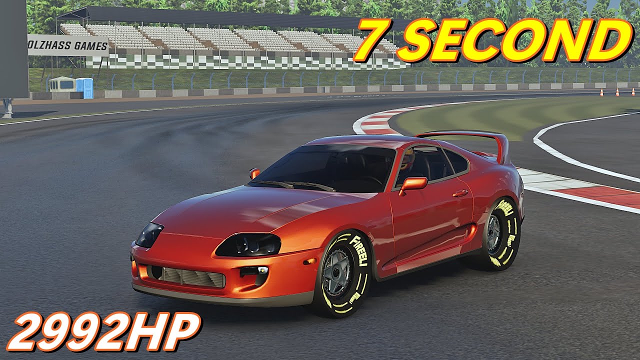 TOYOTA SUPRA MK4 DRAG TUNE CAR PARKING MULTIPLAYER 2 NEW UPDATE