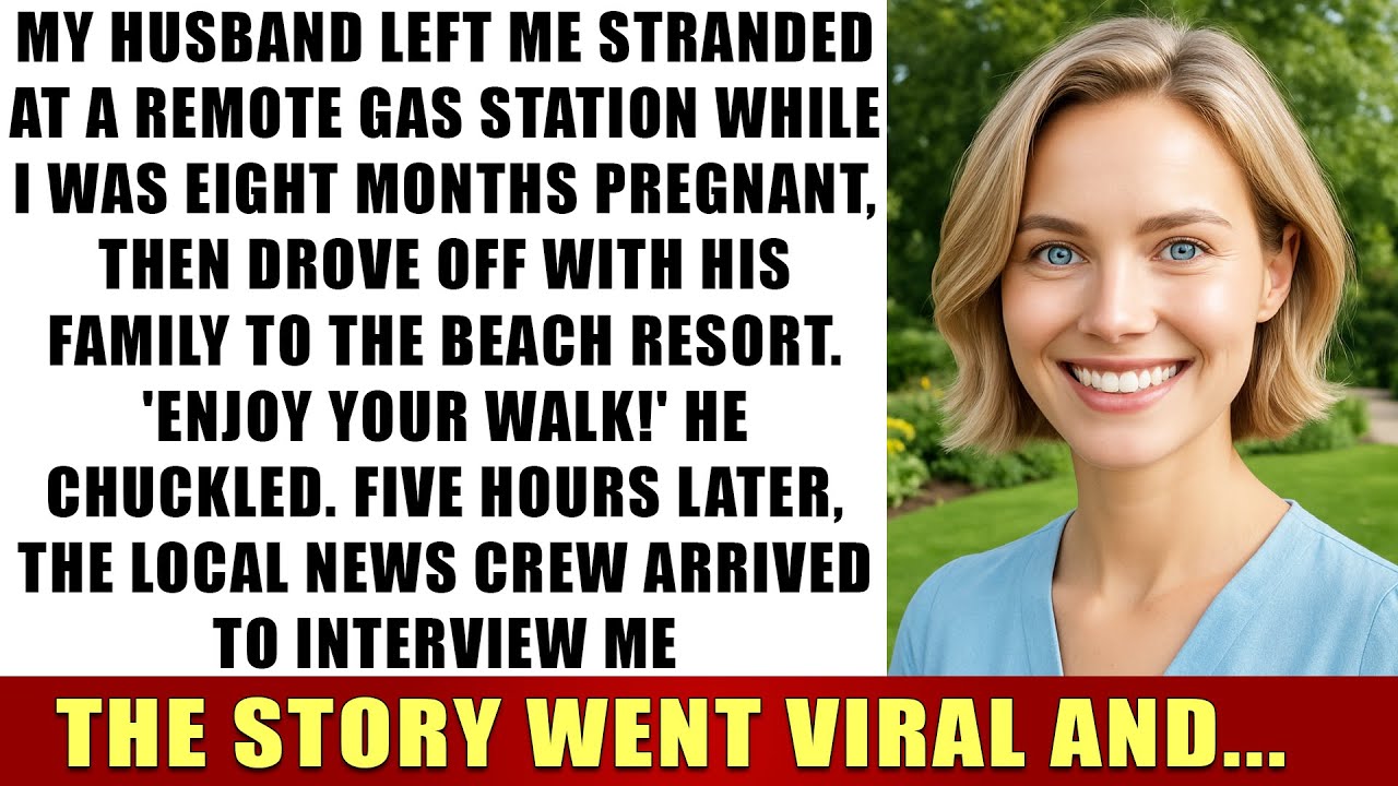 My Husband Left Me At A Remote Gas Station While 8 Months Pregnant & Went To The Beach...