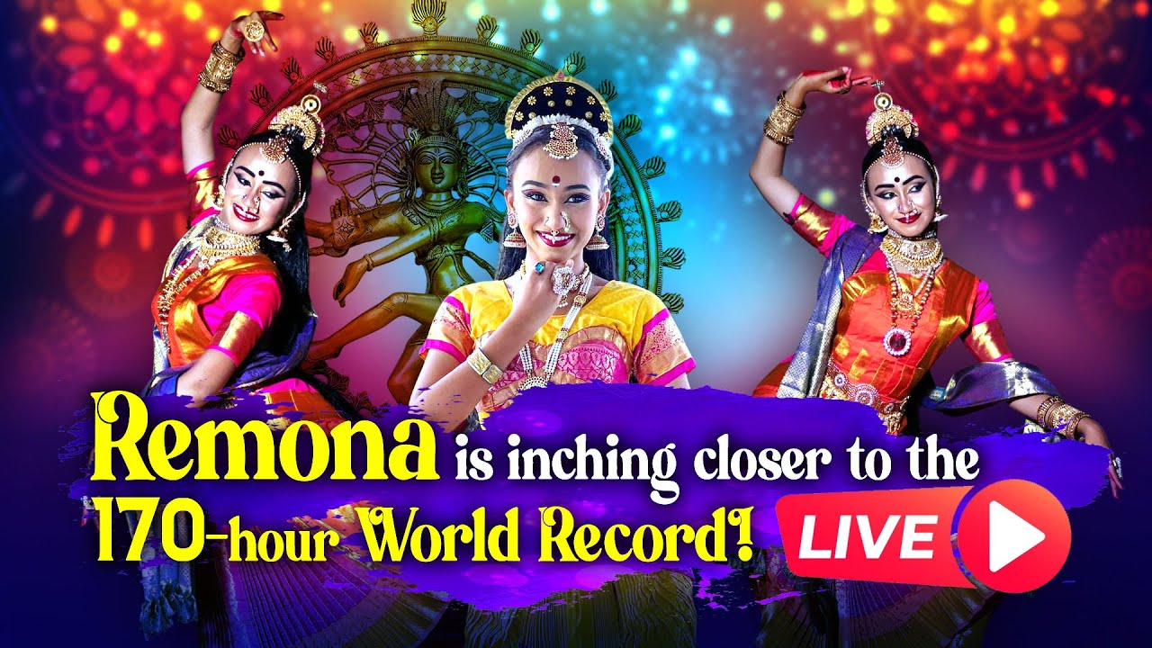 Remona Pereira’s 170‑Hour World Record - LIVE