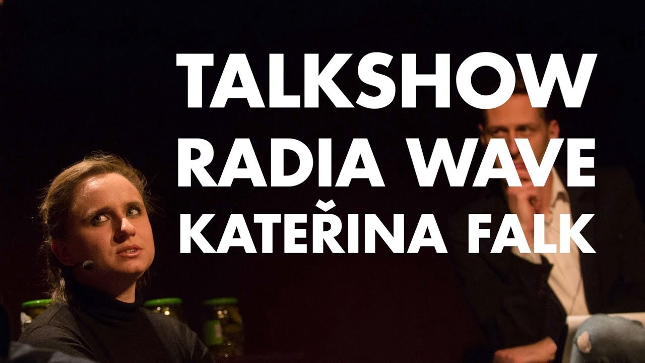 Kateřina Falk o střelbě gigantick&yacute;m laserem v Talkshow Radia Wave