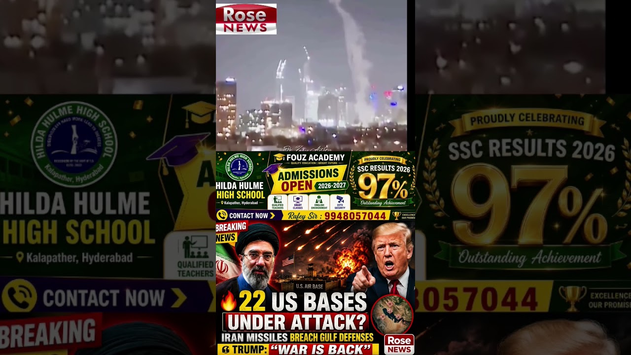 🔥 22 US Bases Under Attack? Iran Missiles Breach Gulf Defenses