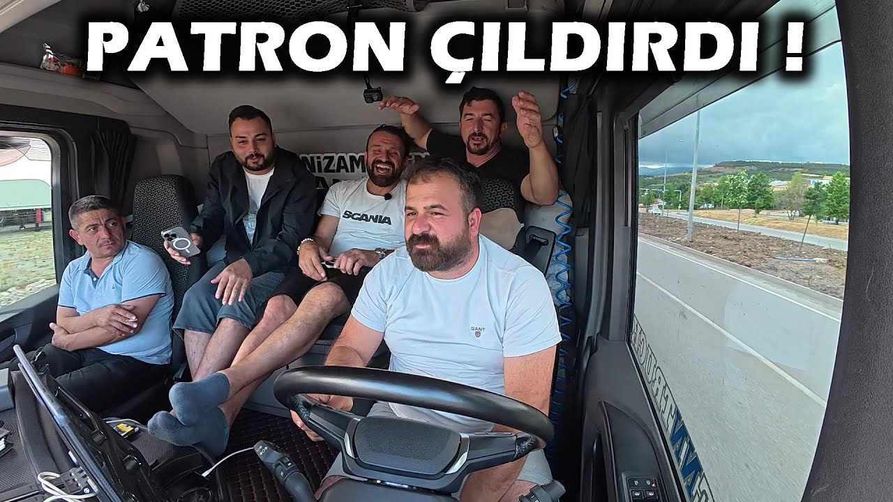 1 TIR 5 ŞÖFÖR ! / Patronumla YUNANİSTAN Sınırındayız !