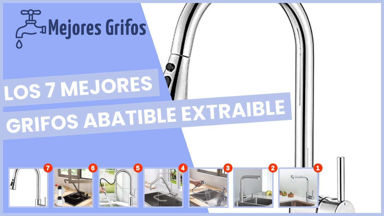 Los 7 mejores grifos abatible extraible