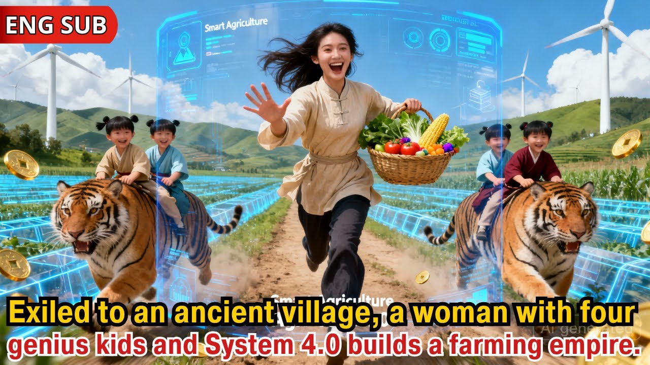Exiled to an ancient village, a woman with four genius kids and System 4.0 builds a farming empire.