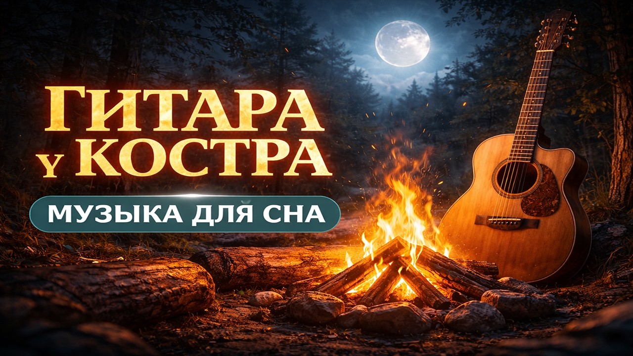 МУЗЫКА ДЛЯ СНА - ГИТАРА У КОСТРА