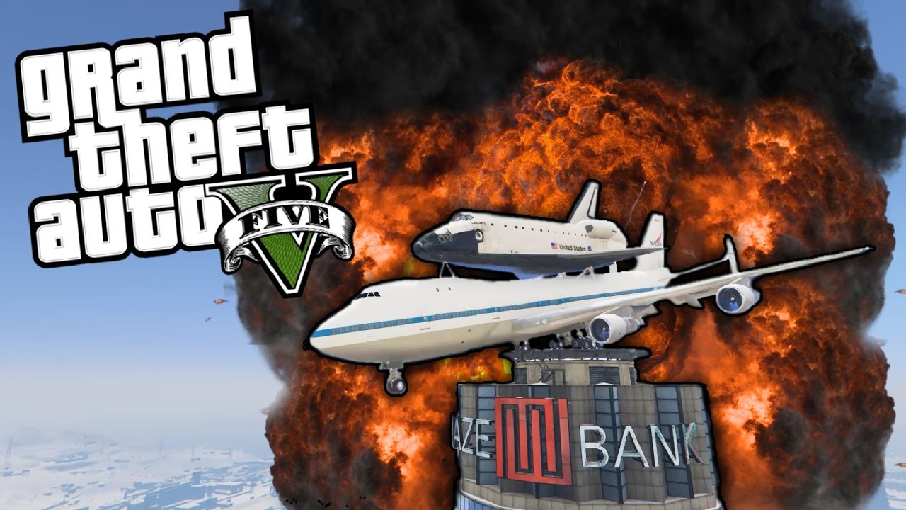 ATTENTATO TERRORISTICO SUI CIELI DI LOS SANTOS - GTA 5 MOD ITA - Wolf89xx