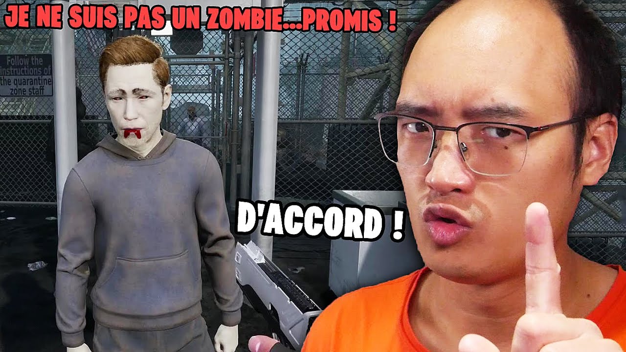 DES ZOMBIES SE FONT PASSER POUR DES HUMAINS ALORS JE DOIS LES IDENTIFIER SINON…