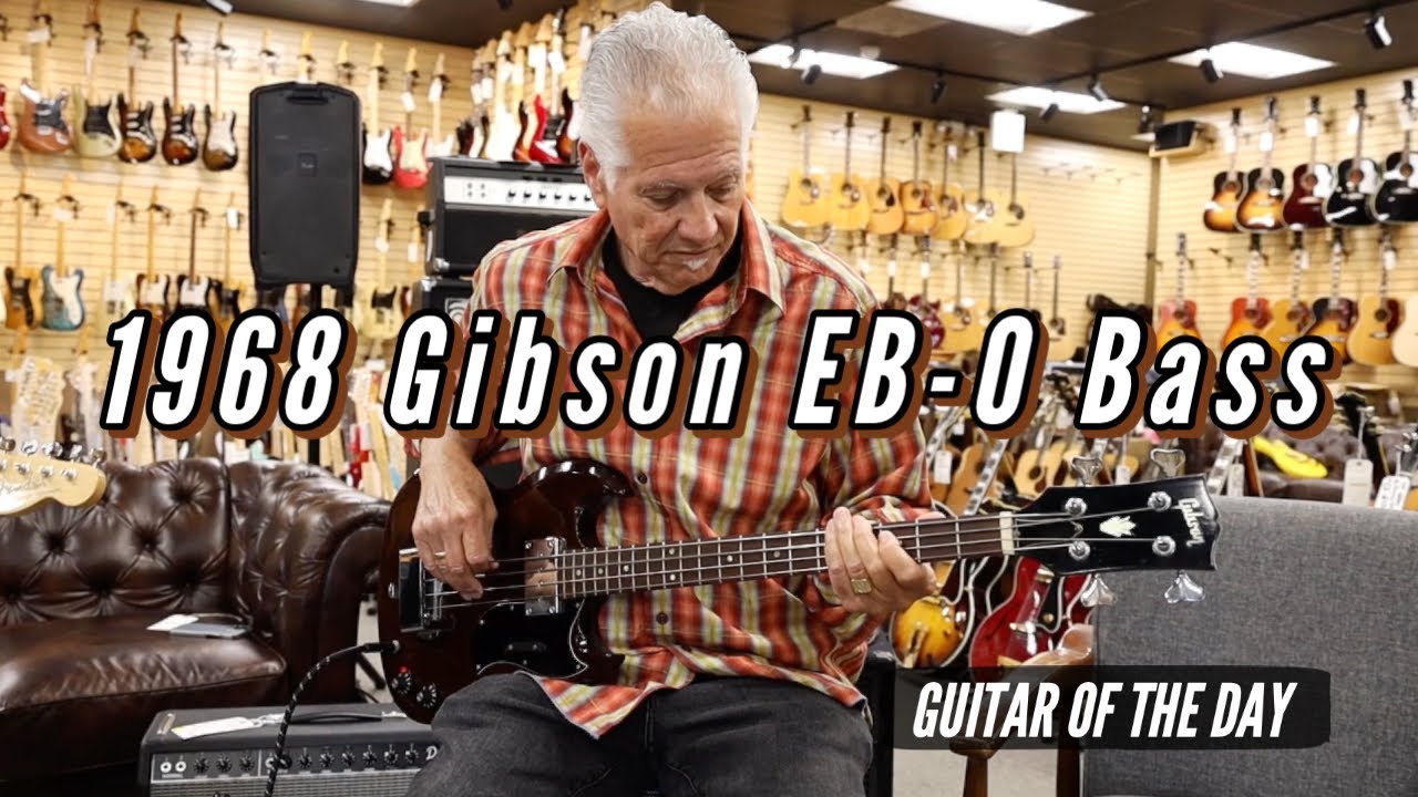 1968 Gibson EB-0 Bass Walnut | Guitar of the Day