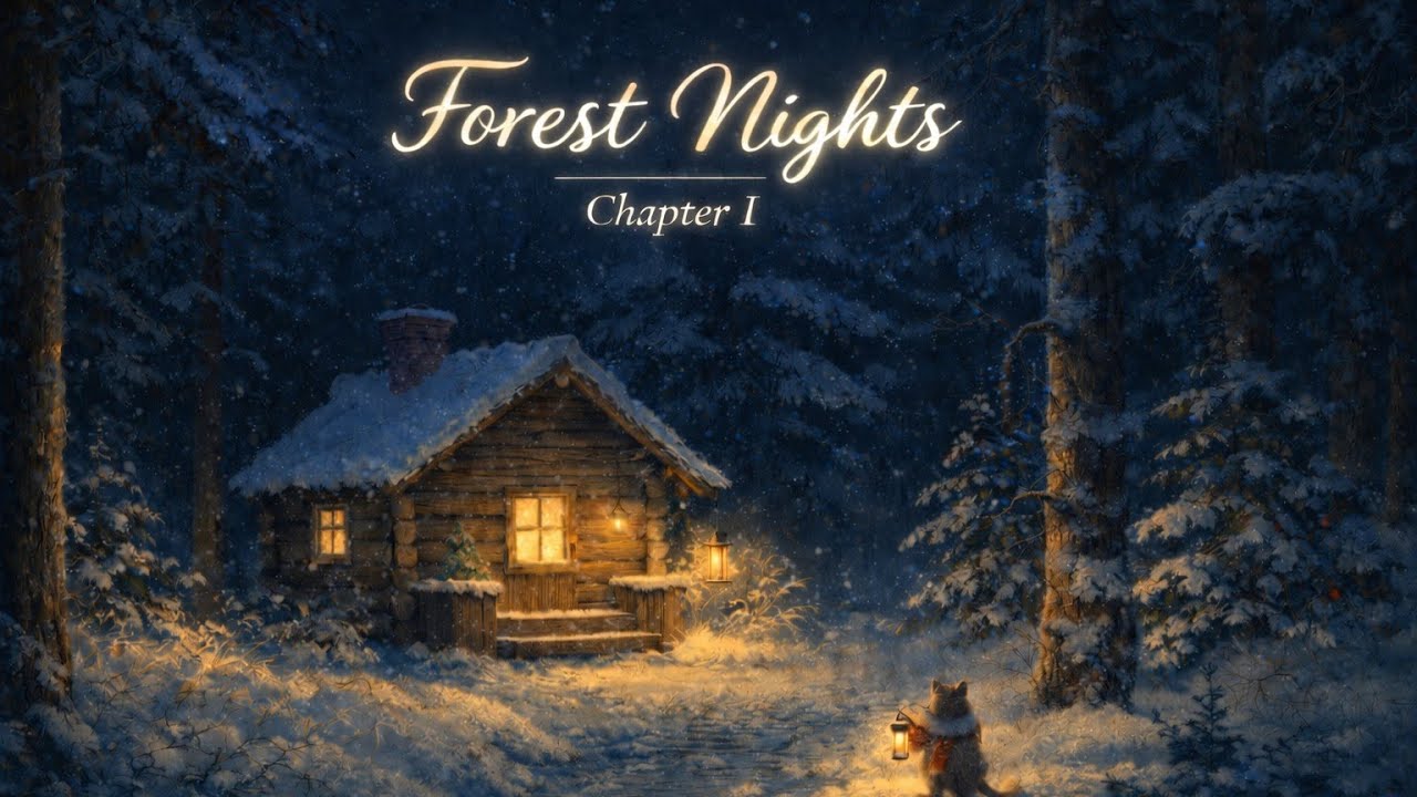 Forest Nights – Chapter I | Cozy Lofi Beats for Study & Deep Focus (1 Hour)