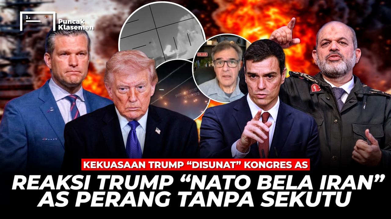 Kongres AS Bongkar Kebohongan Trump! “Perang Ini Adalah Perintah Netanyahu” Koalisi NATO AS Pecah