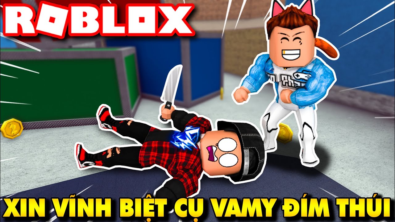 Roblox | KIA 5 LẦN 7 LƯỢT XIN LÀ XIN VĨNH BIỆT CỤ VAMY ĐÍM THÚI =)))) - Murder Mystery 2 | KiA Phạm