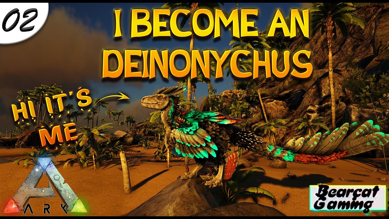 🔥 I Become an Deinonychus 🔥 Play As Dino Ark Survival Evolved Ep 2 Hindi