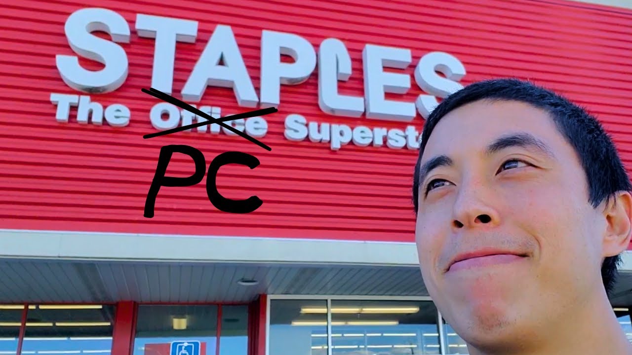 Can you build a Gaming PC at...Staples?
