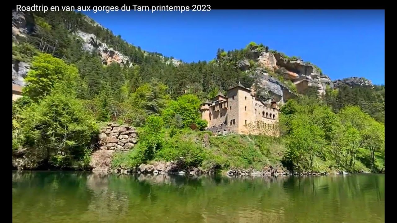 Roadtrip en van aux gorges du Tarn printemps 2023