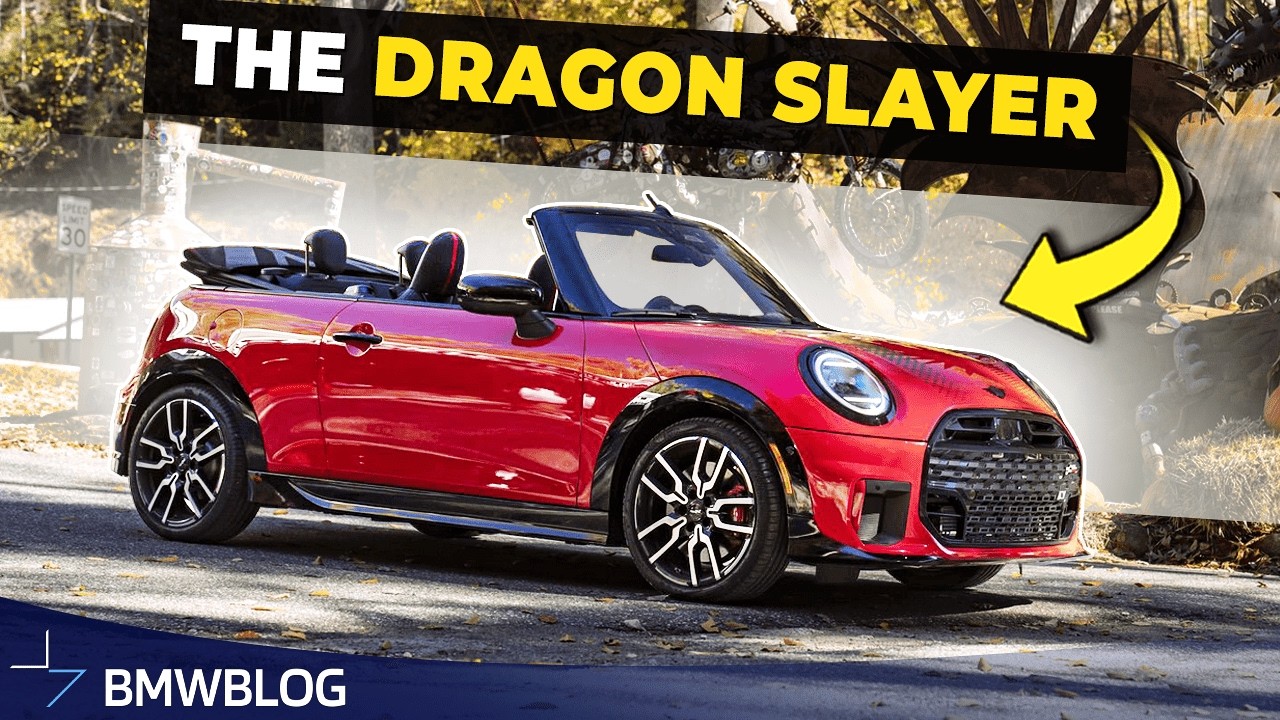 Лучший автомобиль для осеннего путешествия по «Хвосту дракона»? MINI JCW Convertible.