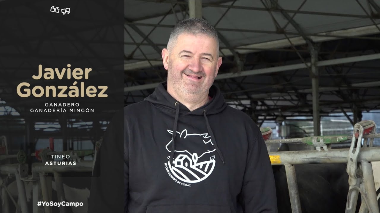 Javier González, ganadero en Tineo, Asturias