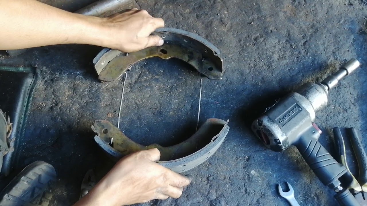 Como instalar zapatas balatas de freno a camión Isuzu QKR NPR NKR