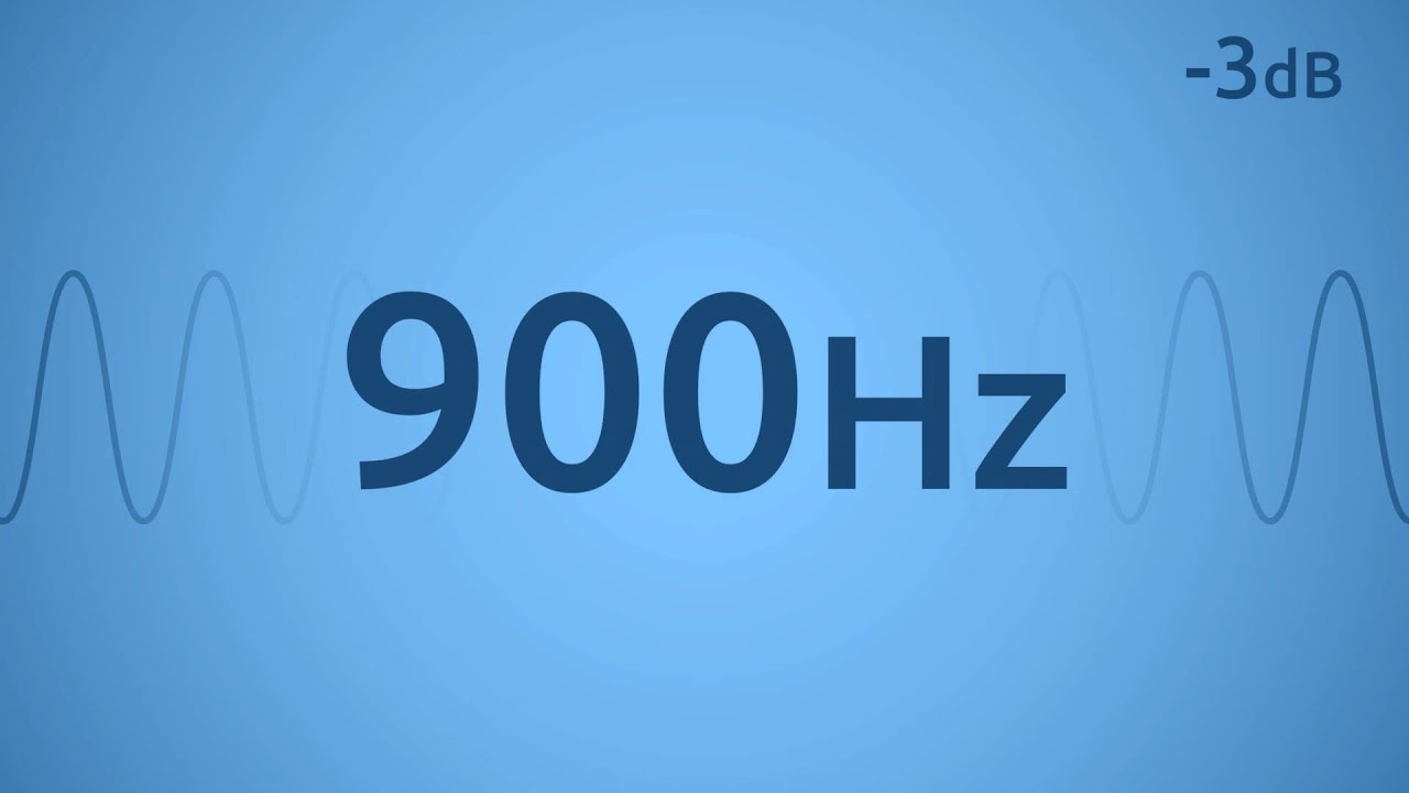 900 Hz Test Tone