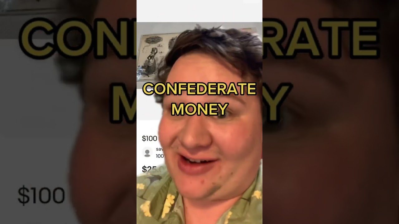 CONFEDERATE MONEY #history #historia #usa #us #historyfacts #army #civilwar #south #money #union