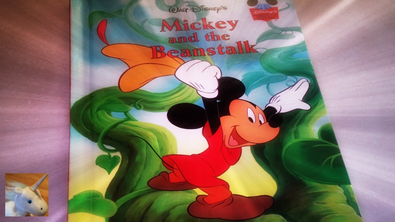 DISNEY MICKEY MOUSE "MICKEY and the BEANSTALK" - Read Aloud for kids & children