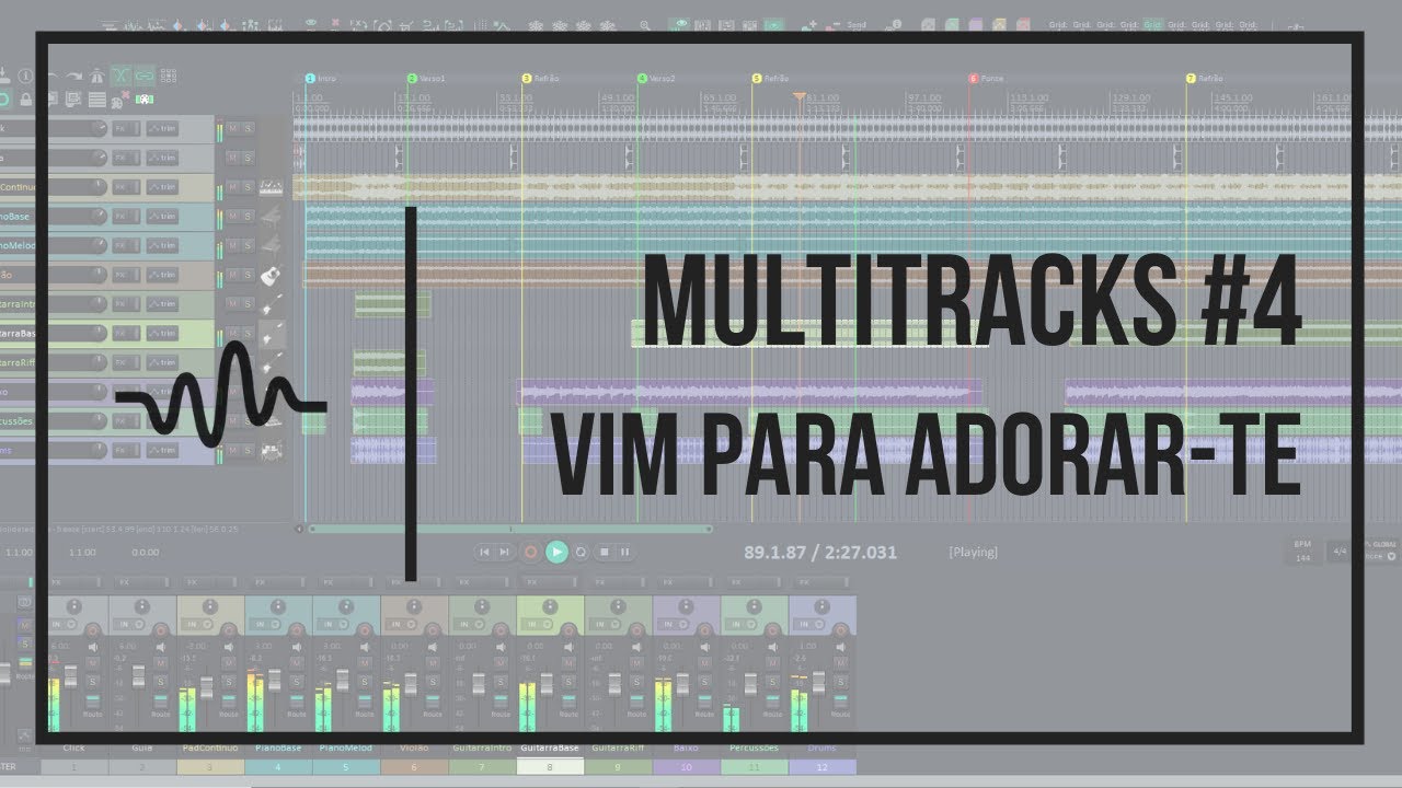 Multitrack #4 | Vim para adorar-te - Adoração e Adoradores | Tom: A