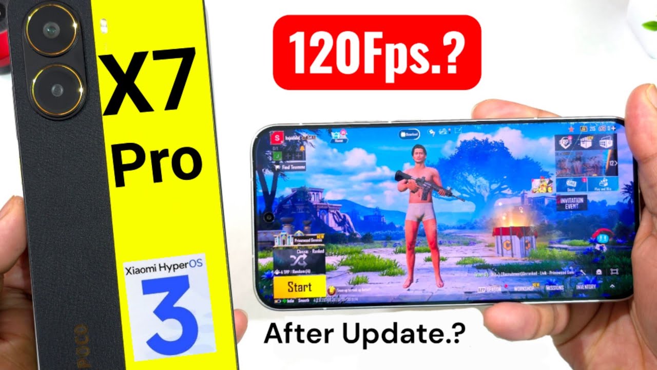 Как исправить проблему с POCO X7 Pro — 120 кадров в секунду после обновления? 🔥🔥🔥🔥 #pocox7pro