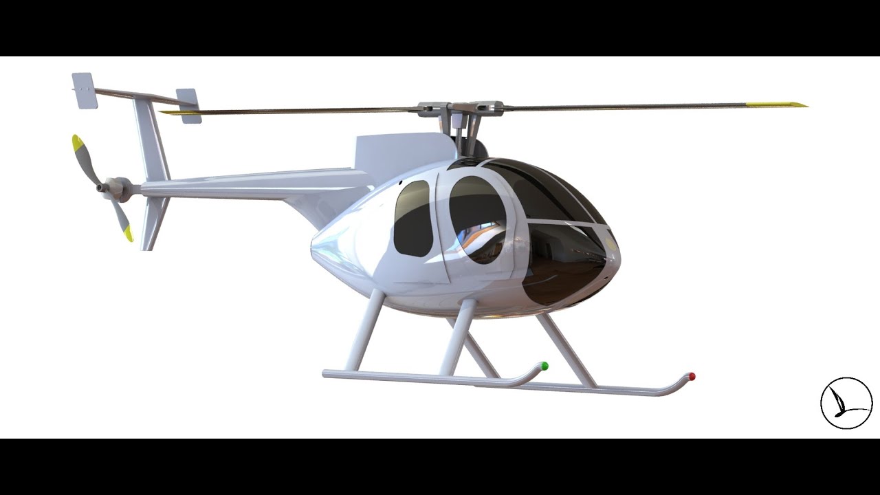 md500 rc helicopter assembly and fly video