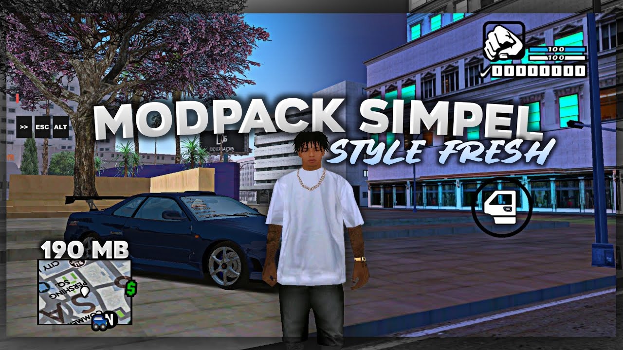 MODPACK SIMPEL STYLE FRESH V10 | HD TAPI RINGAN! | GTA SAMP ANDROID