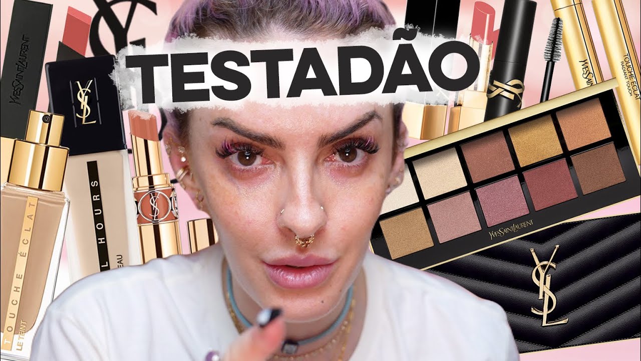 TESTAD&Atilde;O DE MARCAS: YVES SAINT LAURENT, VALE A PENA? - Karen Bachini
