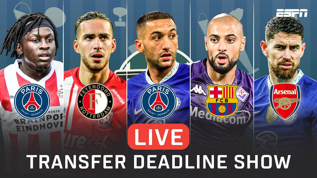 TRANSFER DEADLINE SHOW 📆🤩