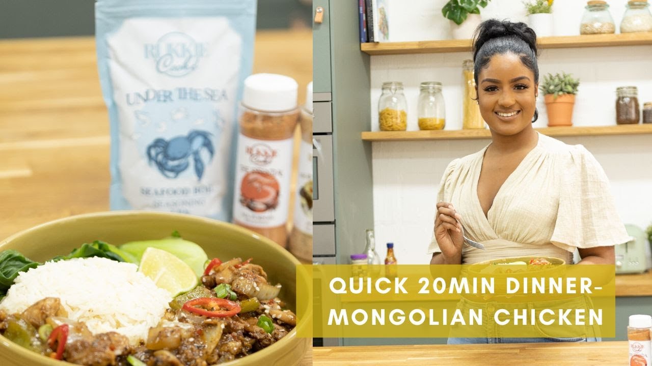 Quick dinner/ lunch idea- Rukkie Cooks Mongolian Chicken