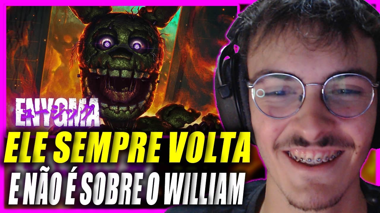 (CHORUS S+ 🤘) PIVA REACTS TO ENYGMA - Your Agony | Springtrap/William (Five Nights at Freddy's)