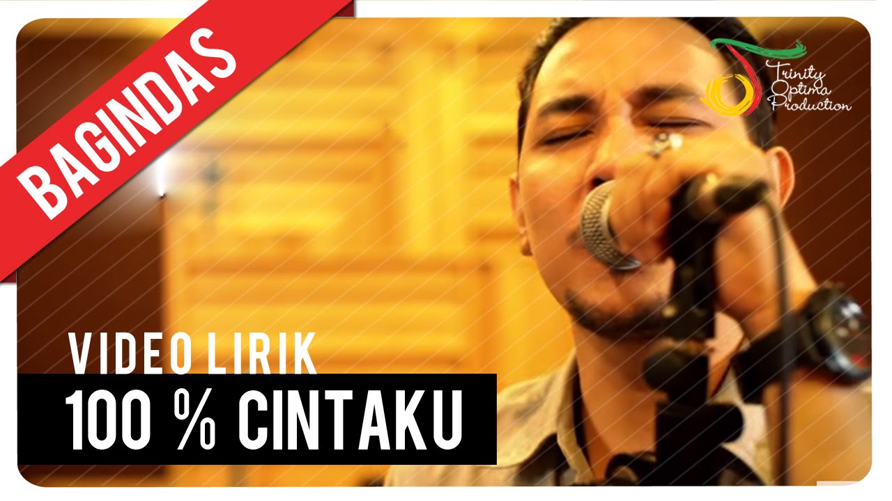 Bagindas - 100% Cintaku | Official Lyric Video