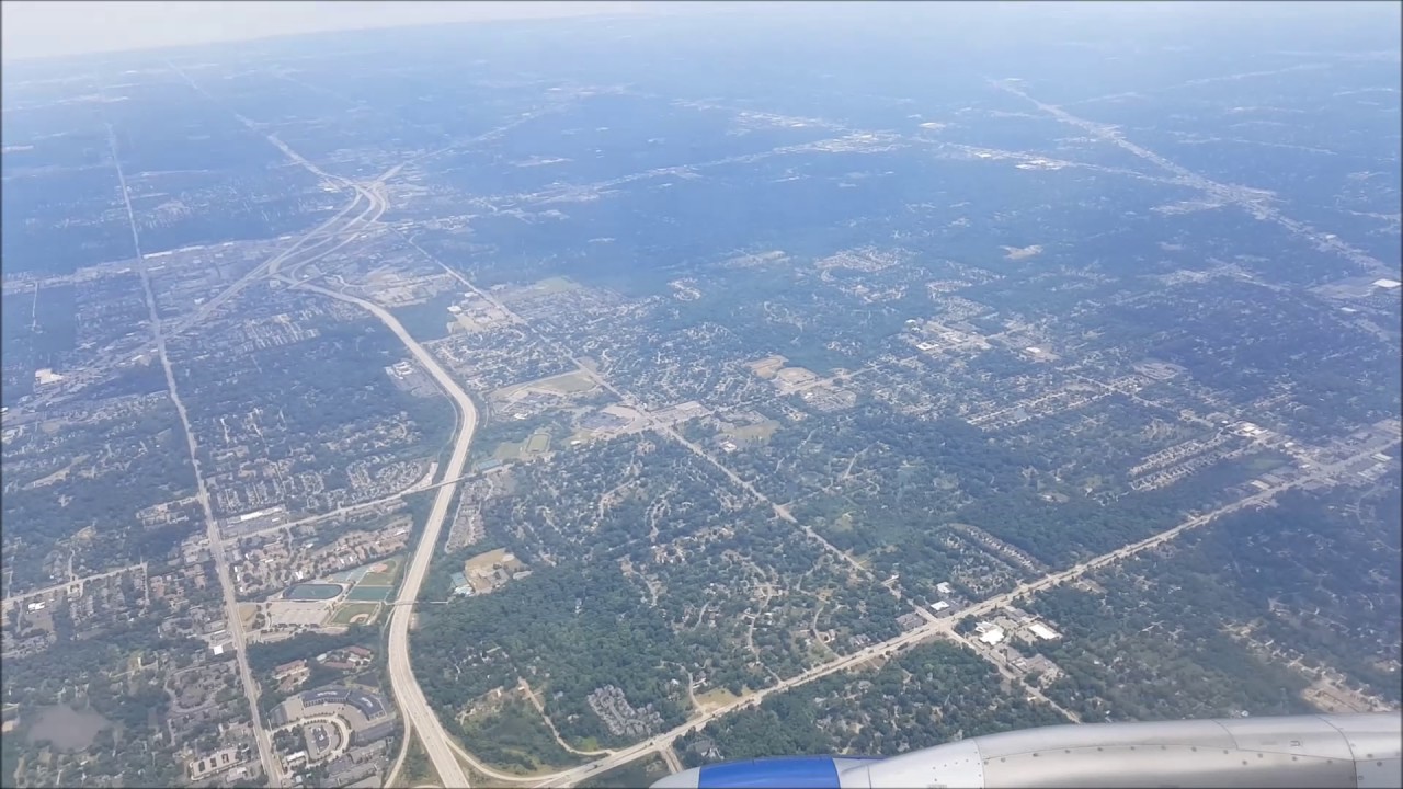 Flight from New Orleans to Detroit