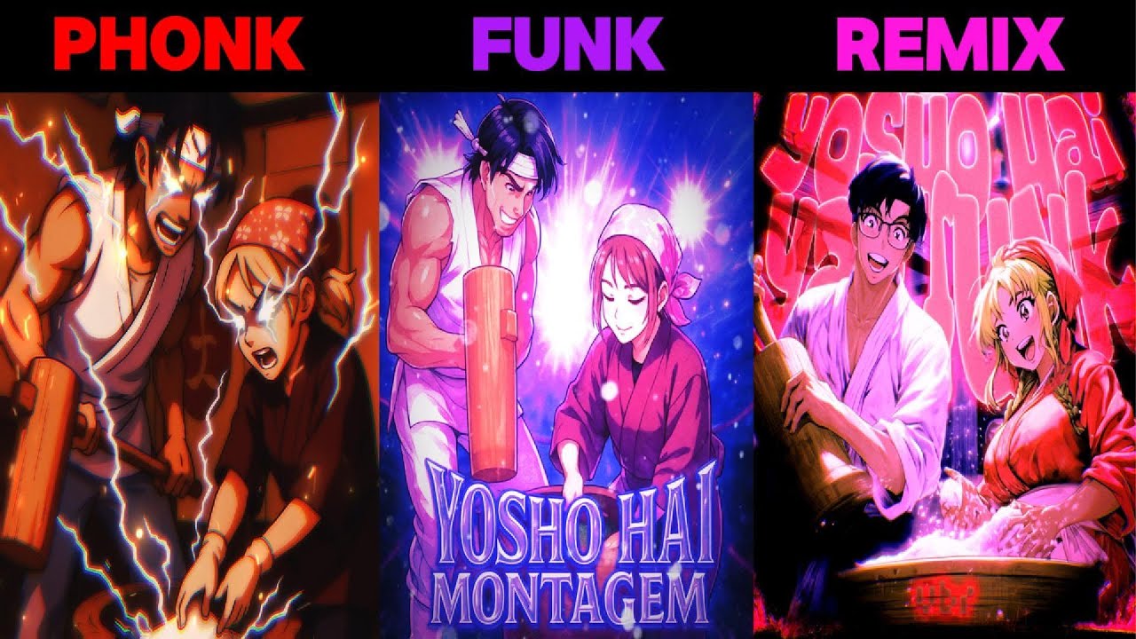 Yosho Hai Yay Yay Original vs Phonk vs Funk vs Remix