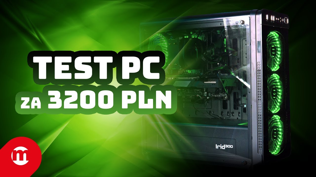 Test PC do gier za 3200 PLN | i5 9400f + GTX 1660 Super
