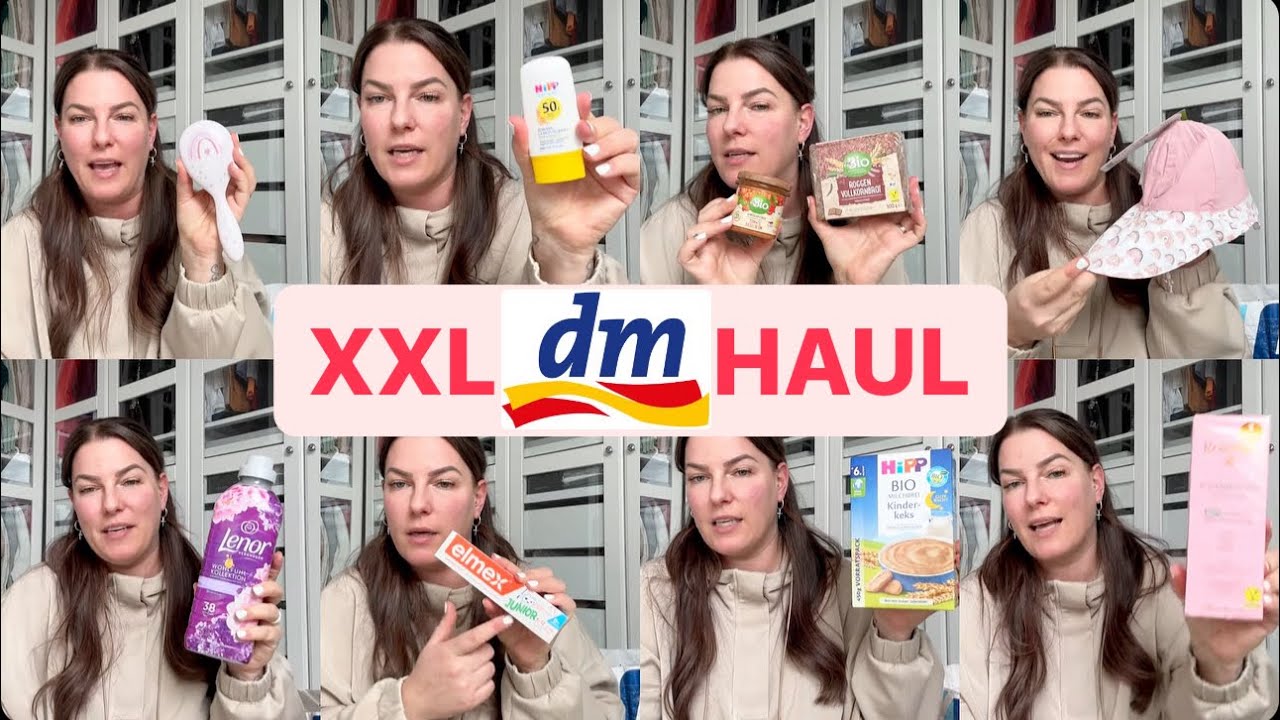 XXL DM HAUL! ♡ ZWEI VOLLE XL TÜTEN! Body, Food, Baby/Kids, Beauty, Haushalt,...