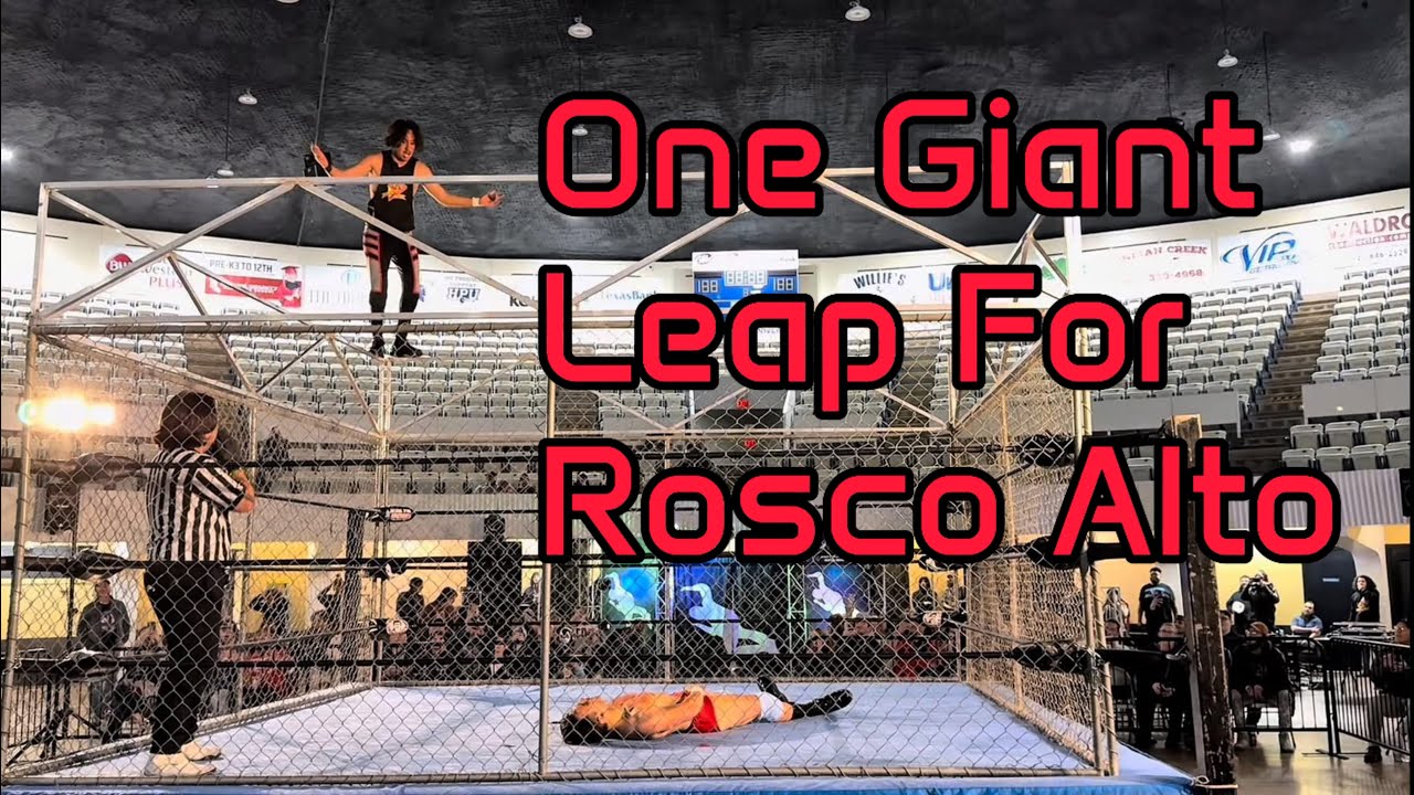 Rosco Alto vs Mike Rogers Steel Cage Match Rampage #Wrestling  No Holds Barred 2025