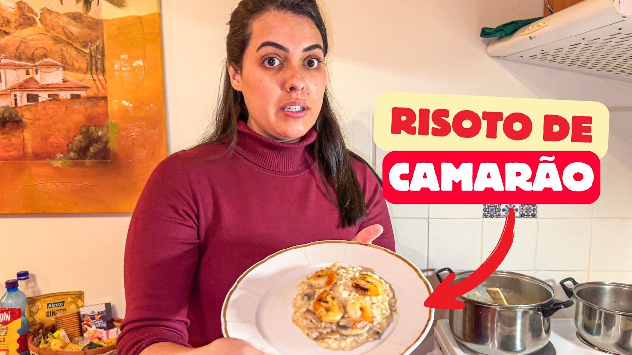 FIZ RISOTO E CONVERSEI SOBRE OS PERRENGUES DO CASAMENTO (NÃO FOI FÁCIL)
