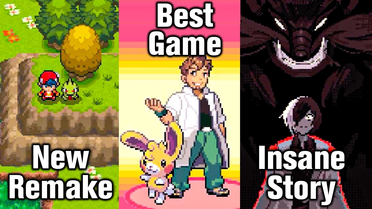 8 ЛУЧШИХ ROM-хаков Pok&eacute;mon! [Выпуск 2026 года]