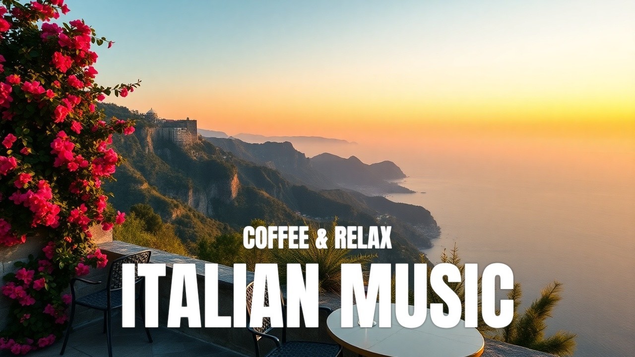 Venetian Sunset Serenade 🌅 Italian Jazz & Cozy Love Guitar Flow
