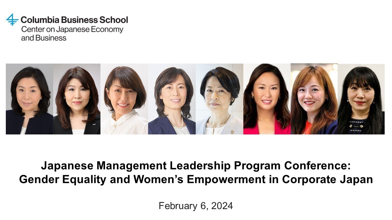 Japanese Management Leadership Program: Gender Equality and Women&rsquo;s Empowerment in Corporate Japan