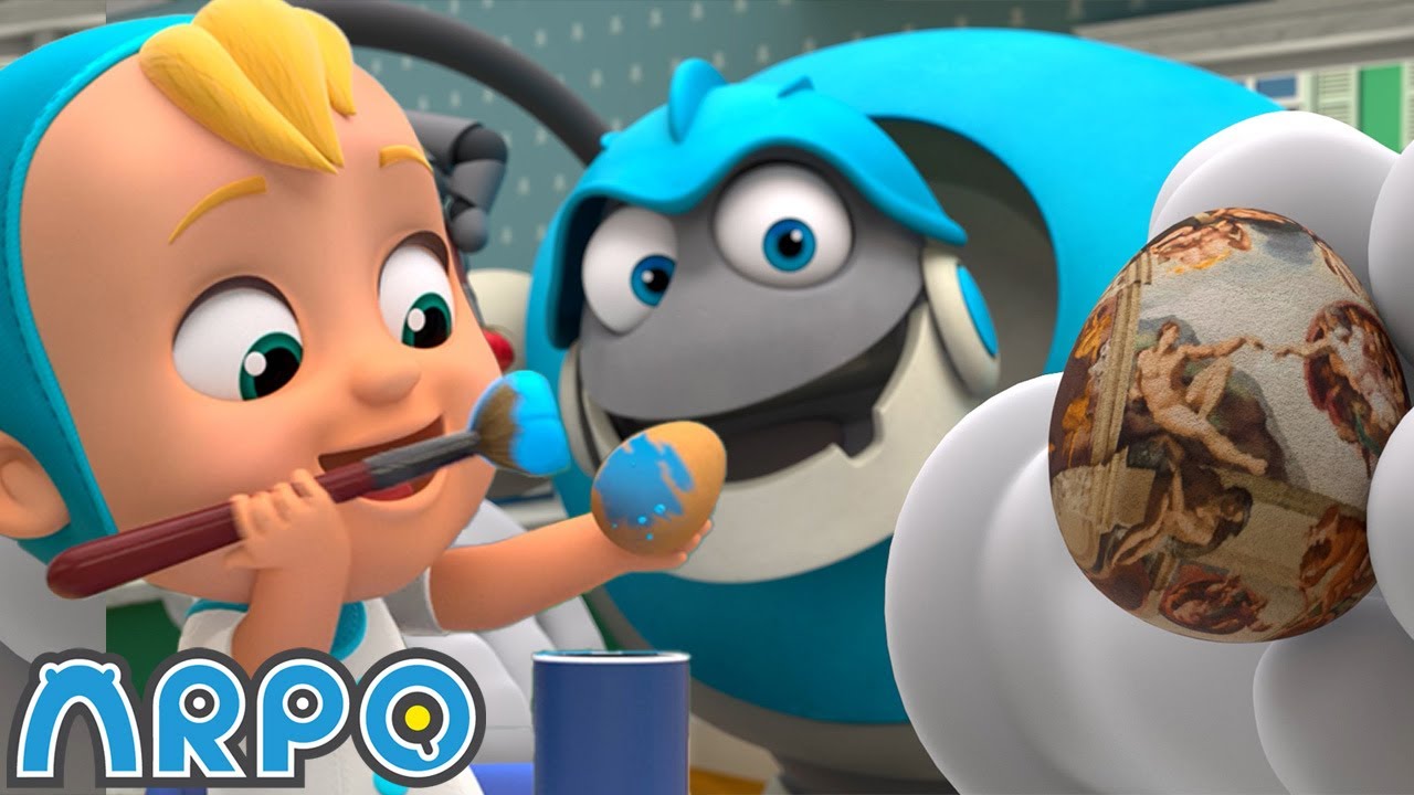 Learning to Paint Extravaganza! | ARPO | Kids TV Shows | Cartoons For Kids | Fun Anime