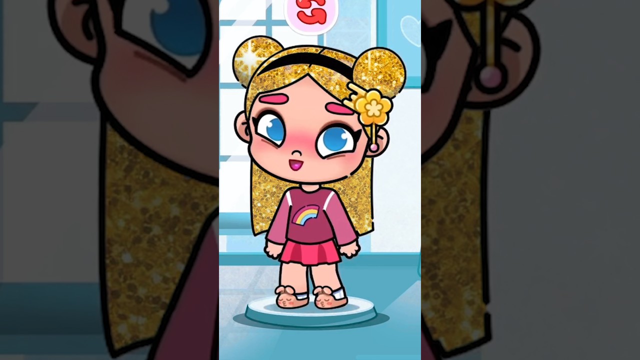 UNLOCK GOLDEN HAIR😱/ Avatar World Secret #shorts