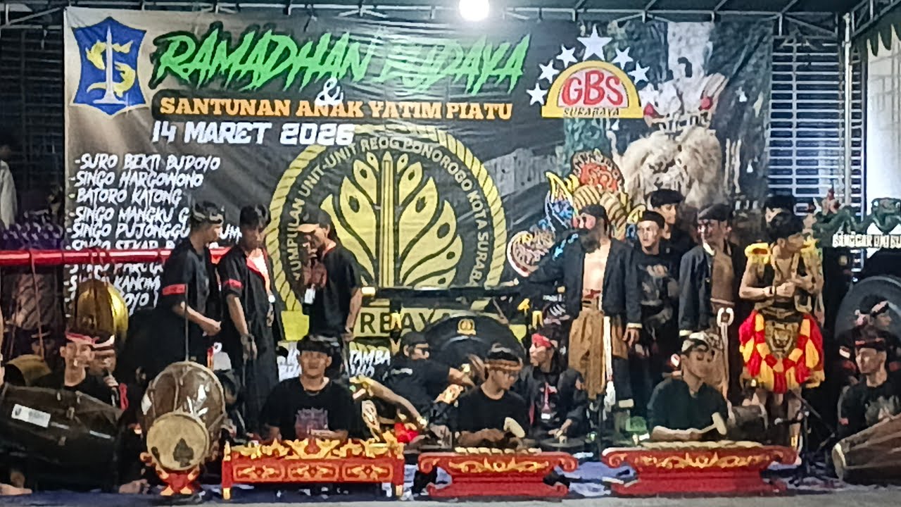 Live Ramadhan Budaya Reog & Jaranan Kota Lama Surabaya