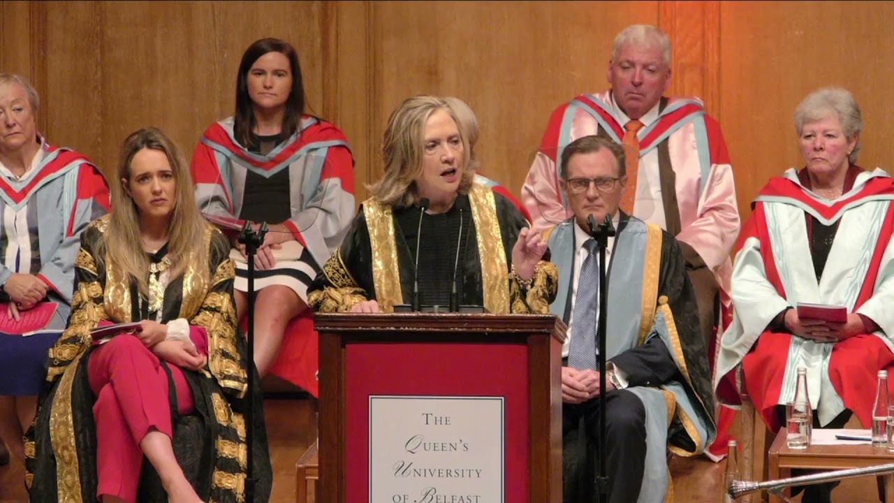 Hillary Rodham Clinton Speech at Queen's University Belfast