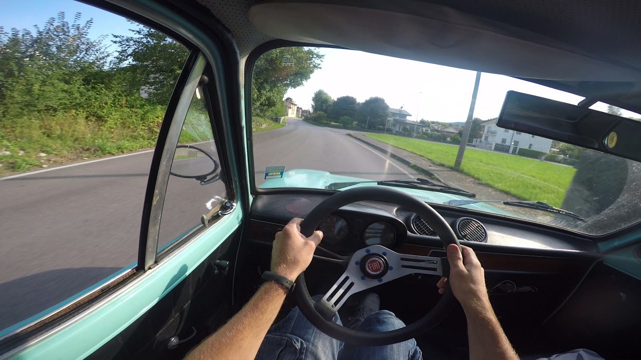 1973 FIAT 127 POV DRIVE