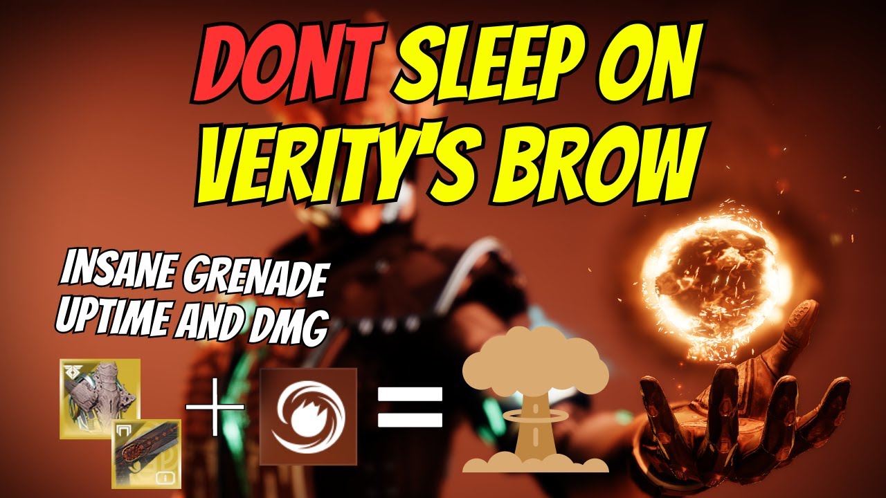 Verity's Brow Might Be Better Than You Even Think... | Destiny 2 Solar Warlock Verity's Build